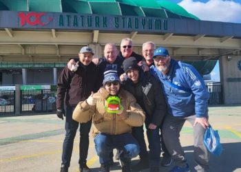 İngiltere’den Bursa’ya Stadyum için geldiler