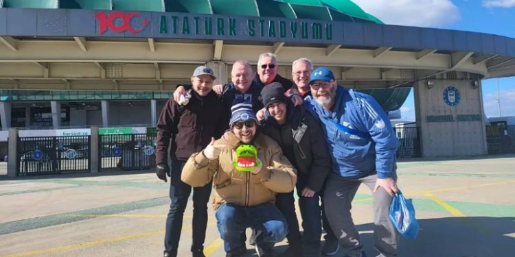 İngiltere’den Bursa’ya Stadyum için geldiler