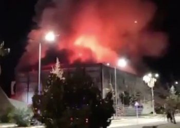 Antalya’da tersane yangını