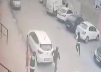 Arnavutköy’de dehşet anları