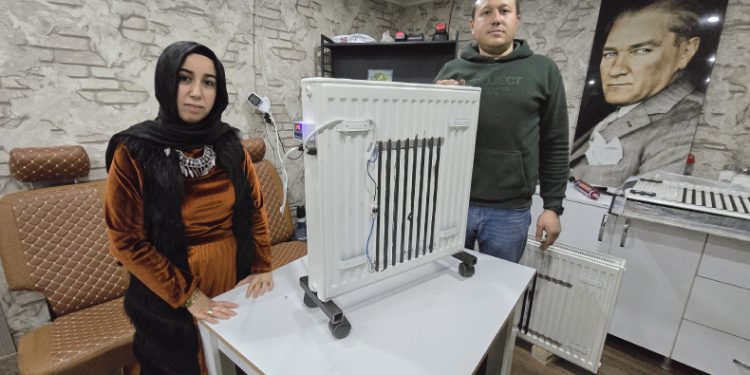 Tokat’ta yenilikçi boya teknolojisiyle ısınma