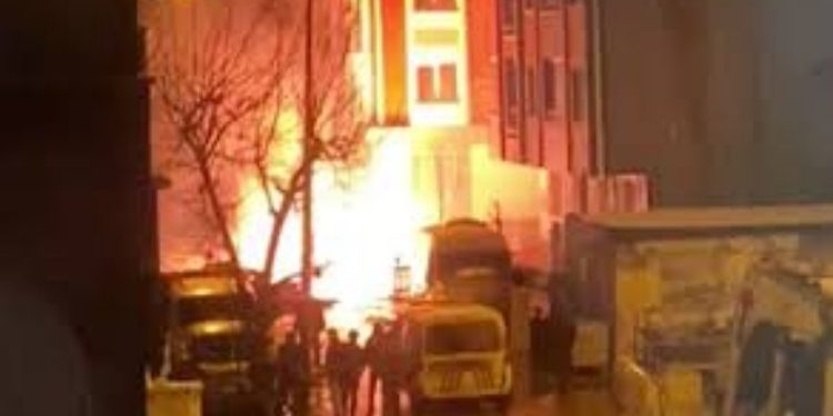 Sultangazi’de korkutan doğalgaz patlaması