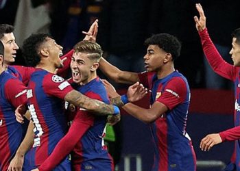 Barcelona bir üst tura yükseldi