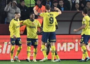 Olaylı maçta kazanan Fenerbahçe