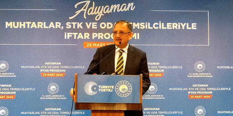 Özhaseki: 110 bin kişilik orduyla çalışıyoruz”