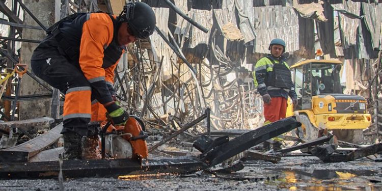 Rusya’nın vurduğu hipermarkette can kaybı 16’ya yükseldi