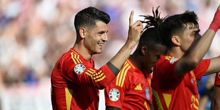 İspanya Hırvatistan’ı rahat geçti!