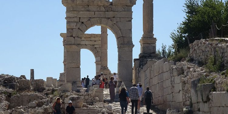AB Büyükelçileri Sagalassos Antik Kenti’nde bir araya geldi