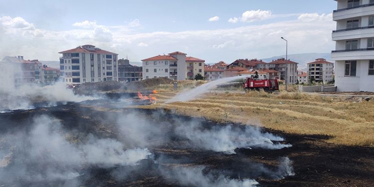 İtfaiyeden anız yangını uyarısı