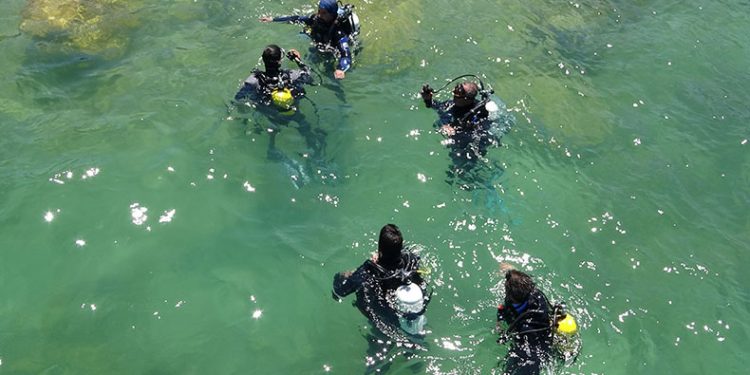 Van Gölü’nde dalış sezonu açıldı