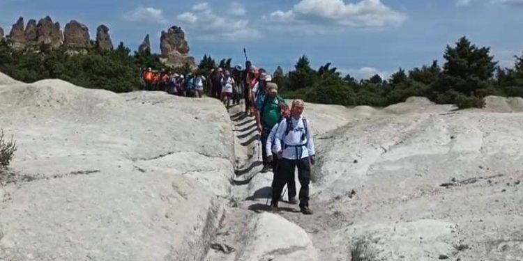 Afyonkarahisar’da 115 dağcı, Frig Yolları’nda yürüdü