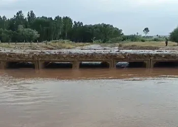 Başkale’de sağanak ve dolu sonrası sel meydana geldi