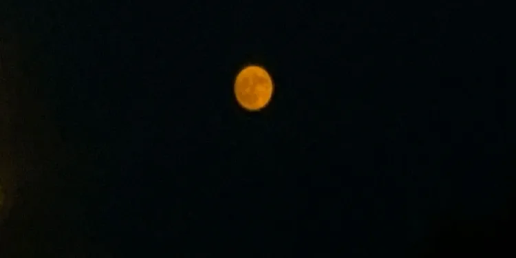 Dolunay görenleri hayran bıraktı