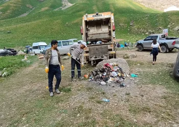 Cennet ve Cehennem Vadisi çöpten temizlendi