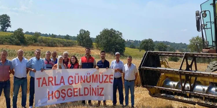 Kırklareli’nde tarla günü etkinliği