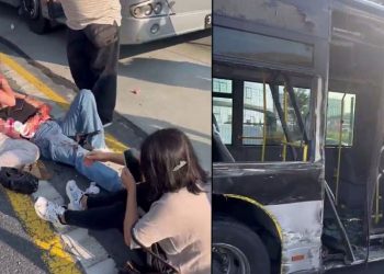 Küçükçekmece’de metrobüs kazası: 1 ölü, 2’si ağır 38 yaralı