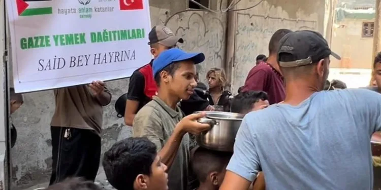 Gazze’ye insani yardım eli