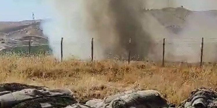 Adıyaman’da kuru ot yangını korkuttu