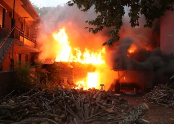 Ekmek fırını ve ayakkabı dükkanı küle döndü