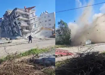 Önce film gibi izlediler, sonra da kaçtılar