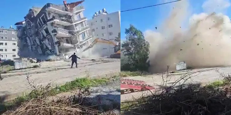 Önce film gibi izlediler, sonra da kaçtılar