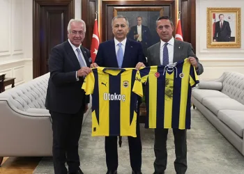 Bakan Yerlikaya, Ali Koç’u kabul etti