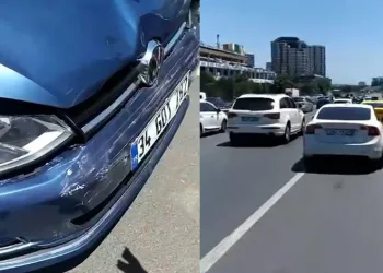 Halay çektikleri sırada zincirleme kazaya sebep olan sürücülere ceza yağdı