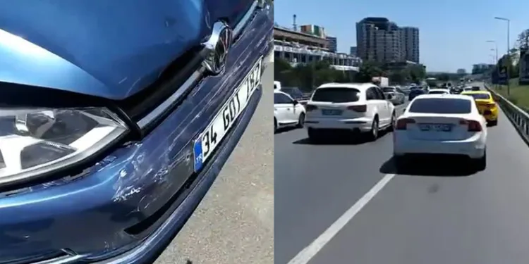 Halay çektikleri sırada zincirleme kazaya sebep olan sürücülere ceza yağdı