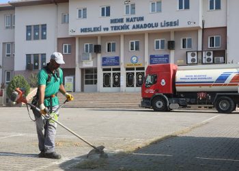 İnegöl’de okullar yeni eğitim öğretim yılına hazırlanıyor