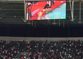 Türkiye-İtalya voleybol maçı dev ekranlarda