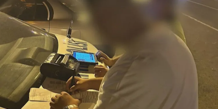 Drift atan sürücüye 32 bin TL ceza