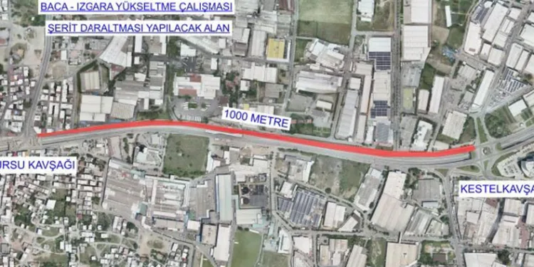 Bursa’da trafik düzenlemesi