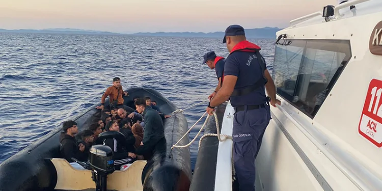 Bodrum’da 51 düzensiz göçmen yakalandı