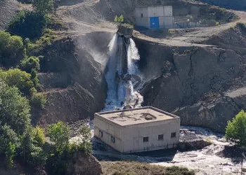 “Gölet tahliye oluyor”