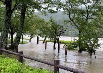 Tokyo ve çevresinde sel baskınları