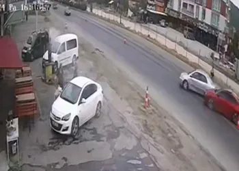 Dikkatsizlik kazayı beraberinde getirdi