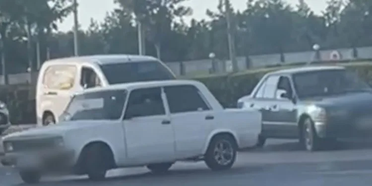 Drift yaptı, yakalandı