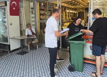 Belediyeden çöp saati uygulaması
