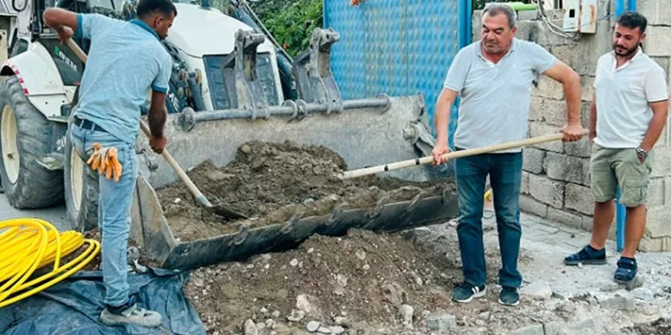 Araban Mehmet Gökçak Mahallesi sakinlerinin doğalgaz sevinci