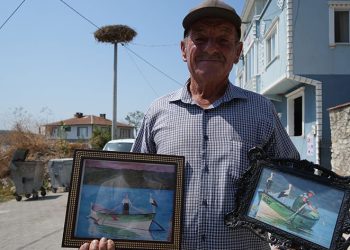 ‘Yaren’ leylekten Adem amcaya veda