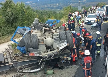 Bolu Dağı Geçişi’nde feci kaza