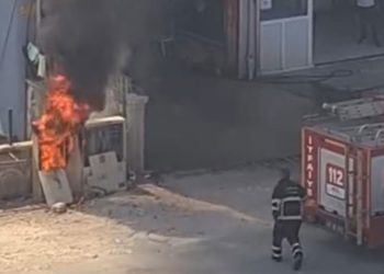 Elektrik panosunda patlama