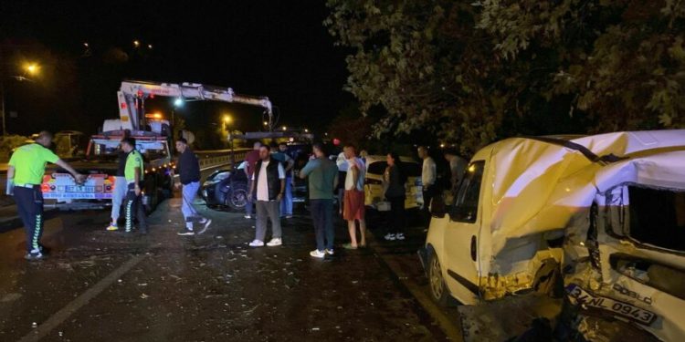 Kdz.Ereğli’de trafik kazası; 1 yaralı