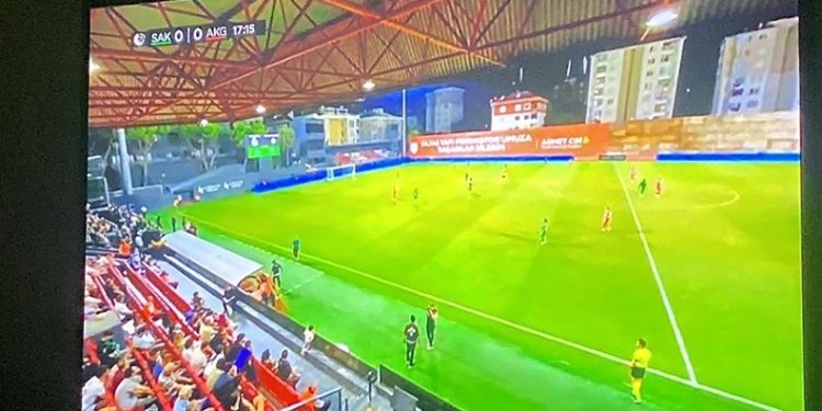 Yayıncı kuruluştan skandal görüntü