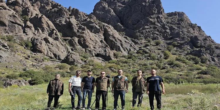 Oltu’da yaban keçileri sayıldı