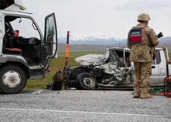 Erzurum jandarma bölgesinde bir ayda 20 trafik kazası