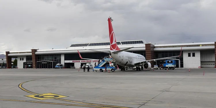 Erzurum’da yedi ayda 4 bin 516 uçuş gerçekleşti