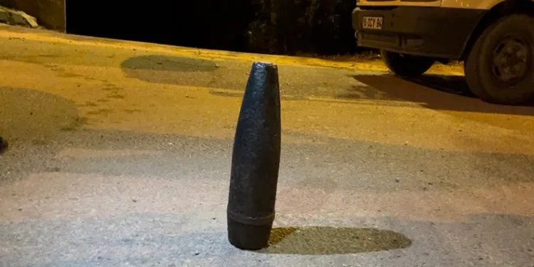 Bursa’da 110 yıllık bombanın yıllarca üzerinde oturmuşlar