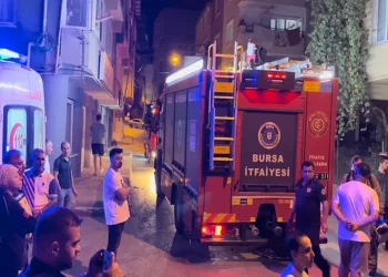 Bursa’da benzin bidonu patladı, mahalle ayağa kalktı