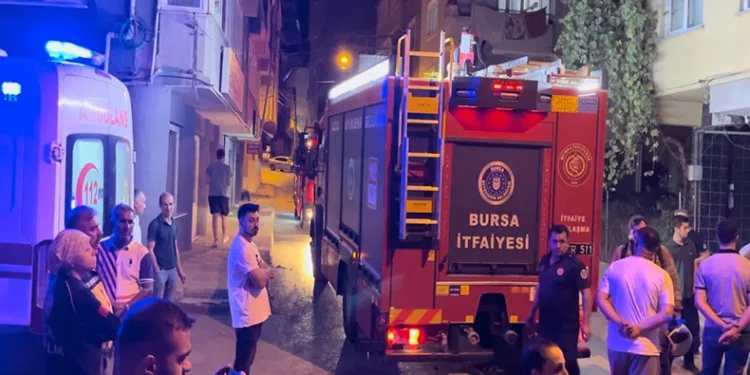 Bursa’da benzin bidonu patladı, mahalle ayağa kalktı